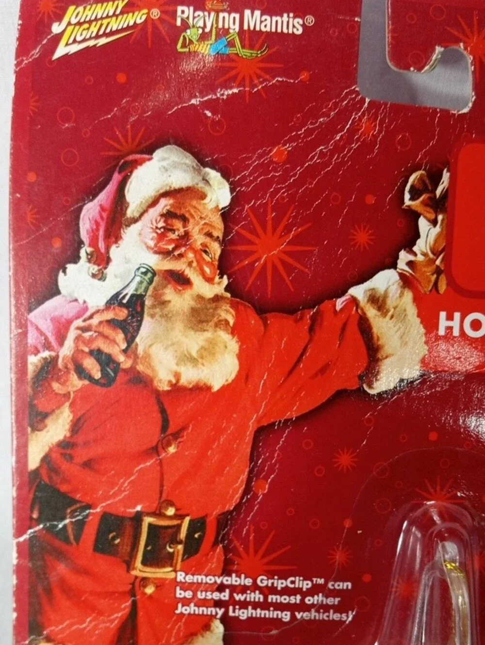 Coca Cola Holiday Ornament Vehicle Duo - Johnny Lightening